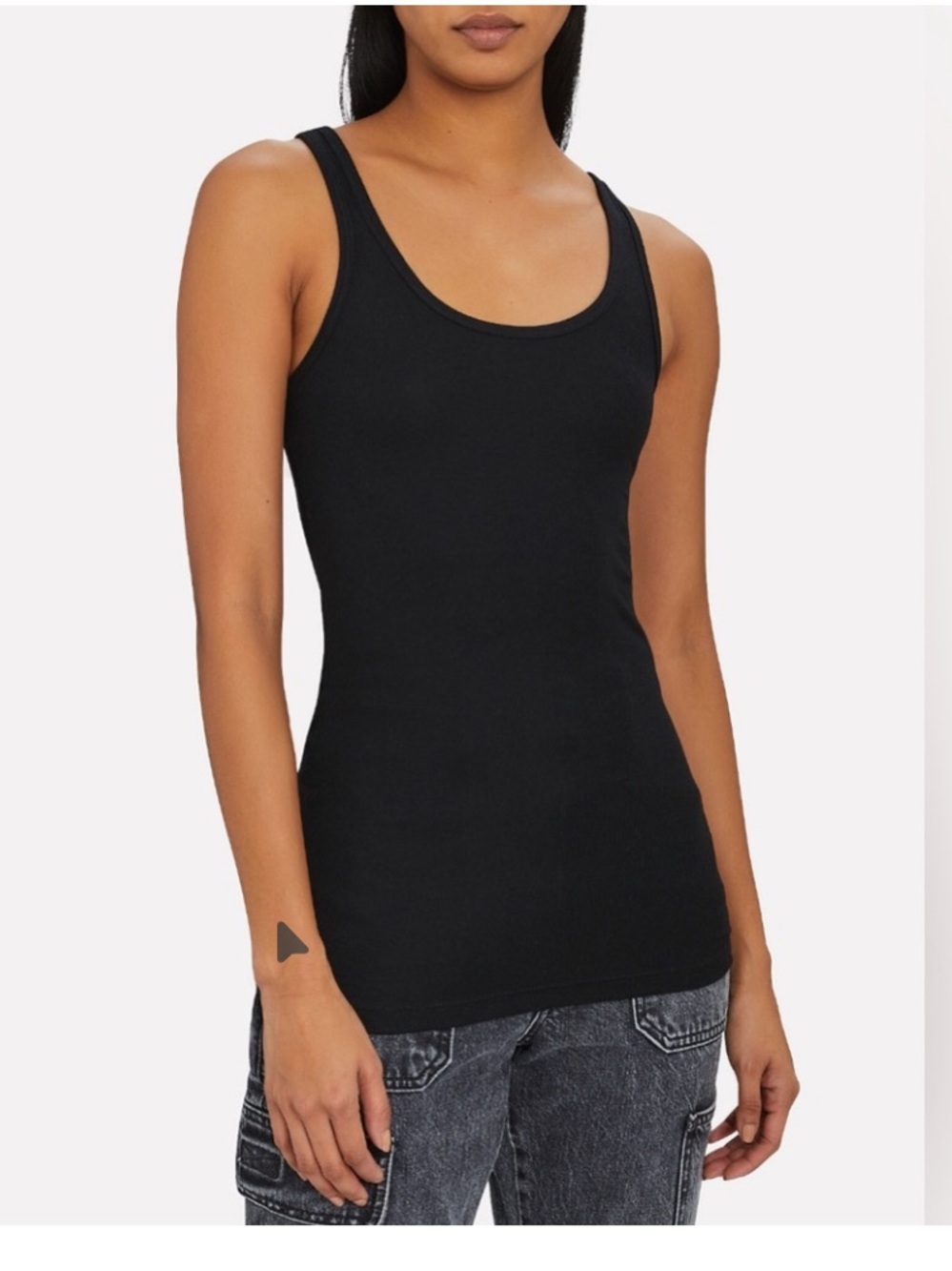 NWT ATM Boy Rib Knit Tank Top L